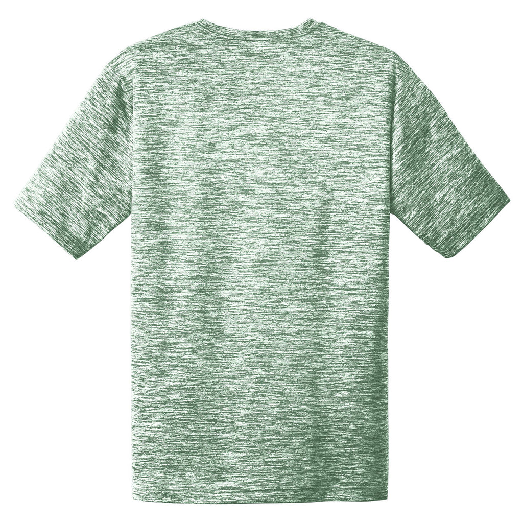 Sport-Tek Men's Forest Green Electric PosiCharge Electric Heather Tee