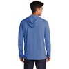 Sport-Tek Men's True Royal Heather Posicharge Tri-Blend Wicking Long Sleeve Hoodie