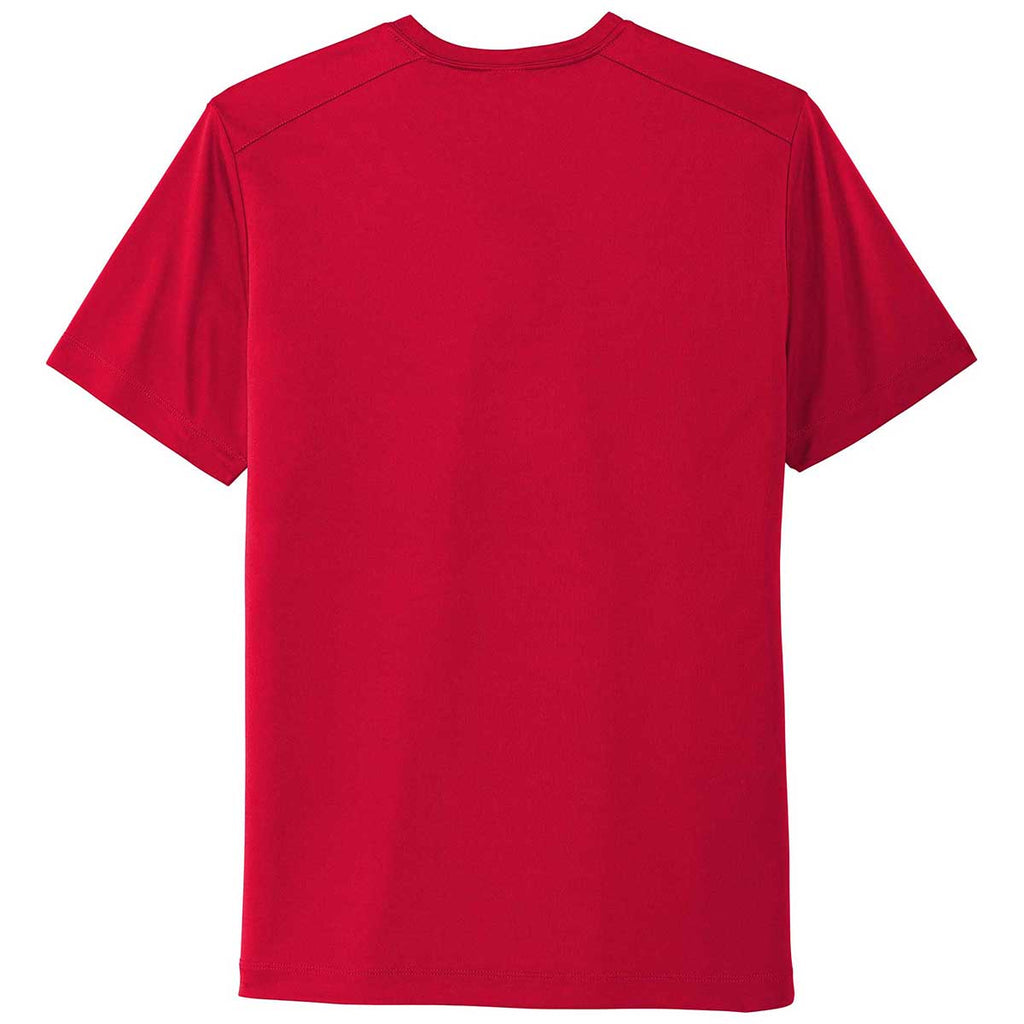 Sport-Tek Men's True Red Posi-UV Pro Tee