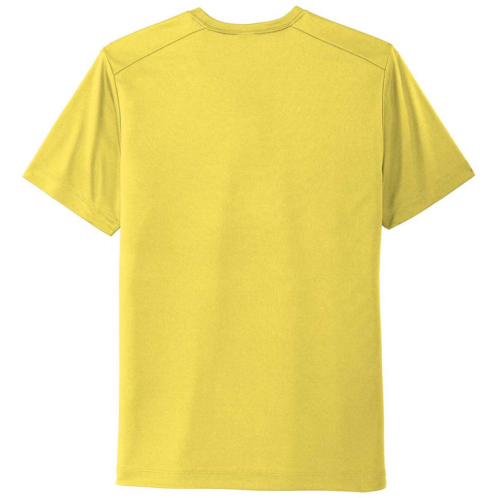 Sport-Tek Men's Yellow Posi-UV Pro Tee