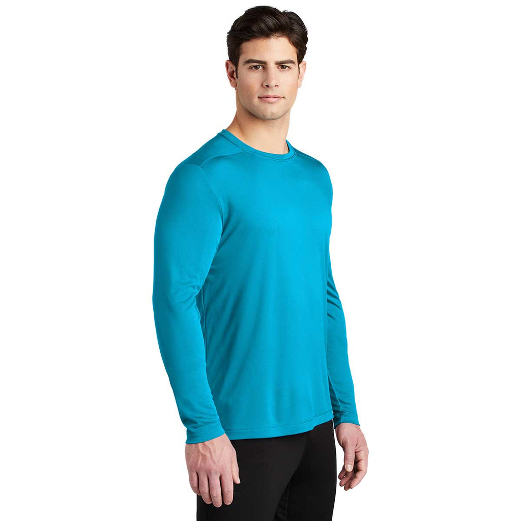 Sport-Tek Men's Sapphire Posi-UV Pro Long Sleeve Tee