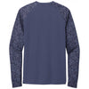 Sport-Tek Men's True Navy PosiCharge Digi Camo Long Sleeve Tee