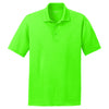 Sport-Tek Men's Neon Green PosiCharge RacerMesh Polo