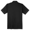 Sport-Tek Men's Black Contrast Stitch Micropique Sport