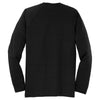 Sport-Tek Men's Black Long Sleeve Ultimate Performance Crew