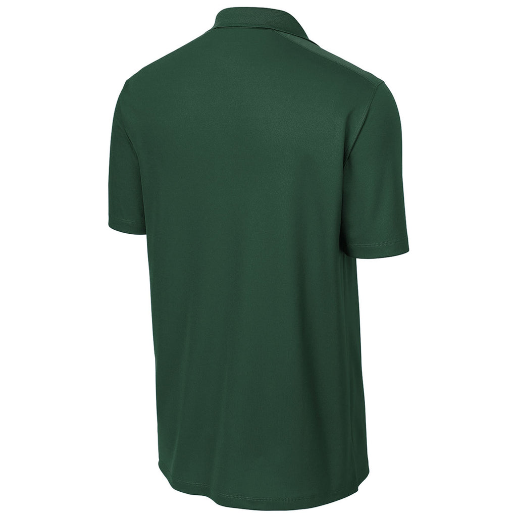 Sport-Tek Men's Forest Green UV Micropique Polo