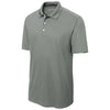 Sport-Tek Men's Grey Concrete UV Micropique Polo