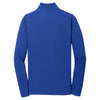 Sport-Tek Men's True Royal Textured 1/4-Zip Pullover