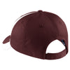 Sport-Tek Maroon/White Dry Zone Nylon Colorblock Cap