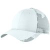 Sport-Tek CamoHex White Cap