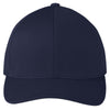 Sport-Tek True Navy Flexfit Grid Texture Cap