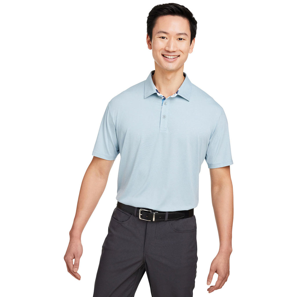 Swannies Golf Men's Sky Heather James Polo