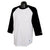 Champion Men's White/Black Baseball T-Shirt