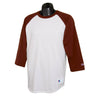 Champion Men's White/Maroon Baseball T-Shirt