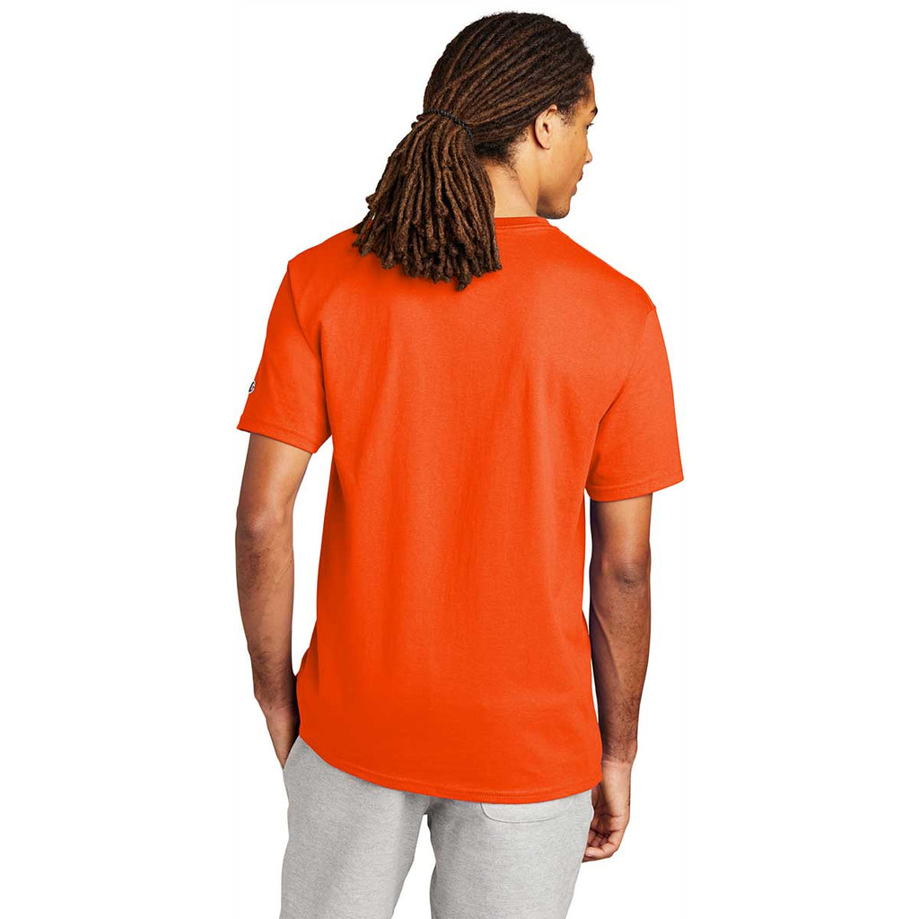 Champion Men's Orange Heritage 6-oz Jersey Tee