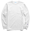 Champion Unisex White Heritage Long-Sleeve T-Shirt