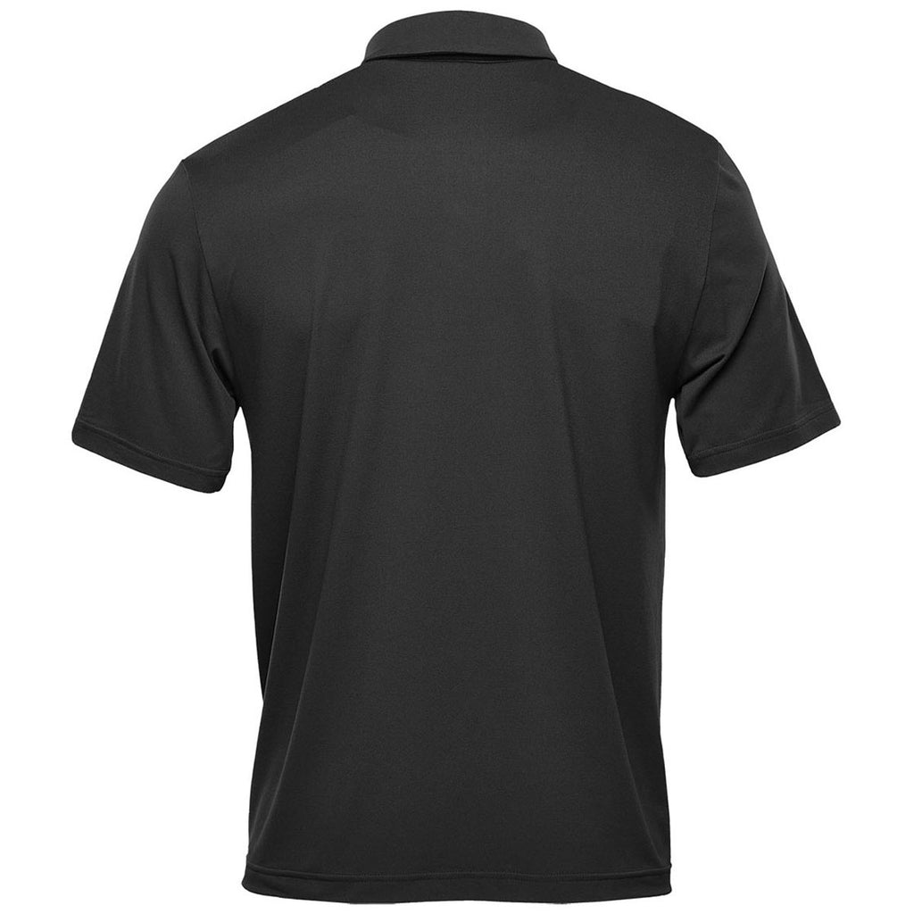 Stormtech Men's Black Camino Performance Short Sleeve Polo