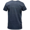 Stormtech Men's Navy/White Railtown Crew Neck Tee