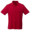 Elevate Men's Team Red Otis Short Sleeve Polo