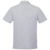 Trimark Men's Heather Grey Somoto Eco Short Sleeve Polo