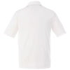 Elevate Men's White Dade Short Sleeve Polo Tall