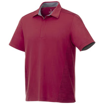 Elevate Men's Vintage Red Piedmont Short Sleeve Polo
