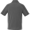 Elevate Men's Heather Dark Charcoal Macta Short Sleeve Polo