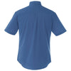 Elevate Men's Blue Stirling Short Sleeve Shirt