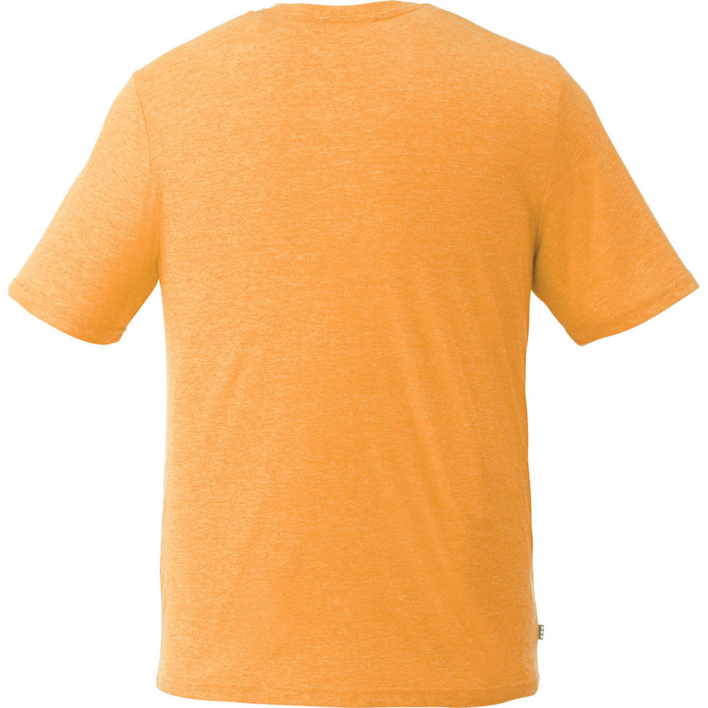 Elevate Men's Amber Heather Sarek Short Sleeve T-Shirt