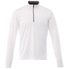 Elevate Men's White Vega Tech Quarter Zip