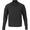 Elevate Men's Black Crane Knit Half Zip