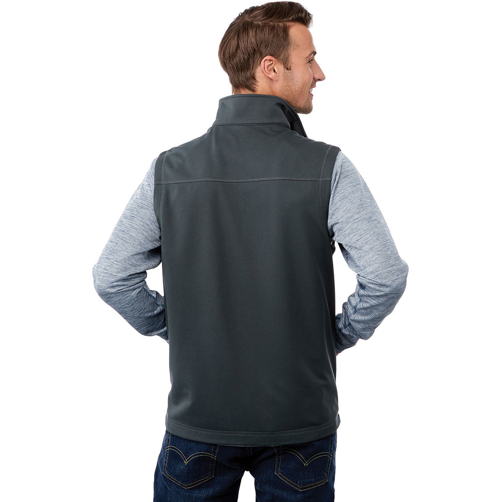 Elevate Men's Grey Storm Boyce Knit Vest