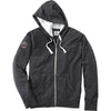 Roots73 Men's Black Smoke Heather Sandylake Full Zip Hoody