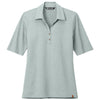 TravisMathew Women's Balsam Green Heather Sunsetters Polo