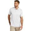 TravisMathew Men's White Coto Performance Polo