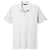 TravisMathew Men's White Oceanside Solid Polo