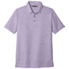 TravisMathew Men's Purple Sage Heather Oceanside Heather Polo