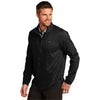 TravisMathew Men's Black Surfside Full-Zip Jacket