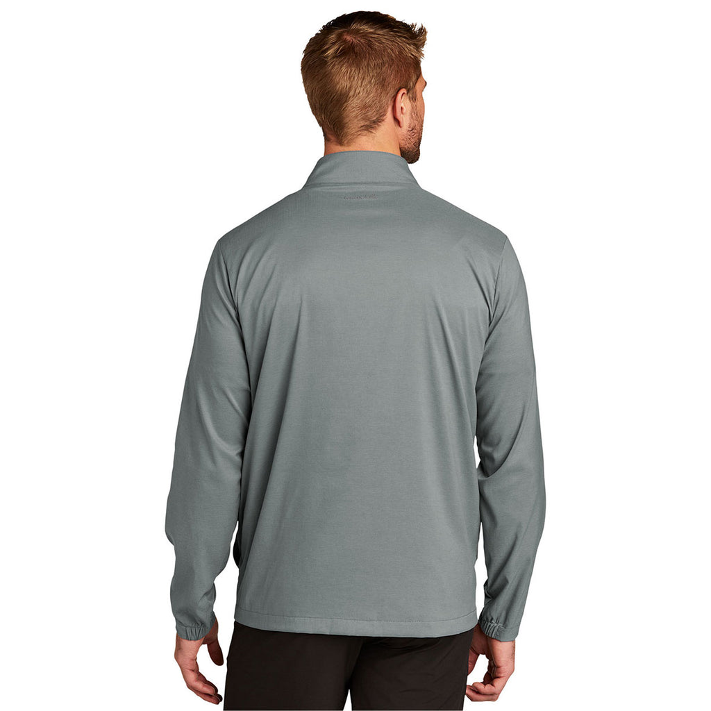 TravisMathew Men's Quiet Shade Grey Heather Surfside Full-Zip Jacket