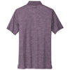 TravisMathew Men's Purple Sage Auckland Slub Polo