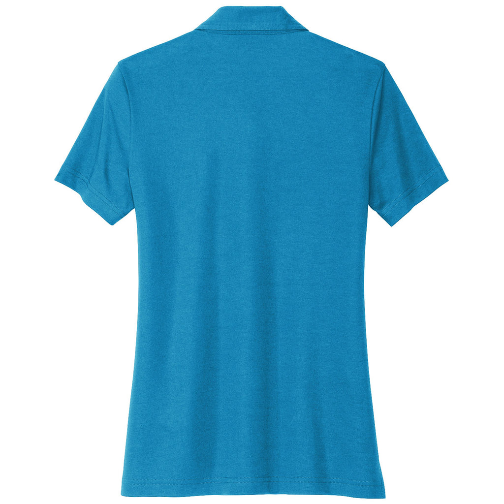 TravisMathew Women's Classic Blue Oceanside Solid Polo