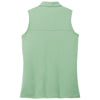 TravisMathew Women's Beryl Green Heather Coto Performance Sleeveless Polo