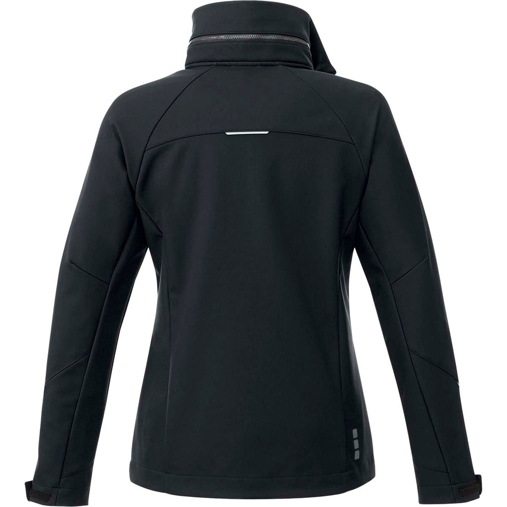 Elevate Women's Black Peyto Softshell Jacket