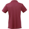 Elevate Women's Maroon Moreno Short Sleeve Polo