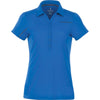 Elevate Women's Olympic Blue/Steel Grey Wilcox Short Sleeve Polo