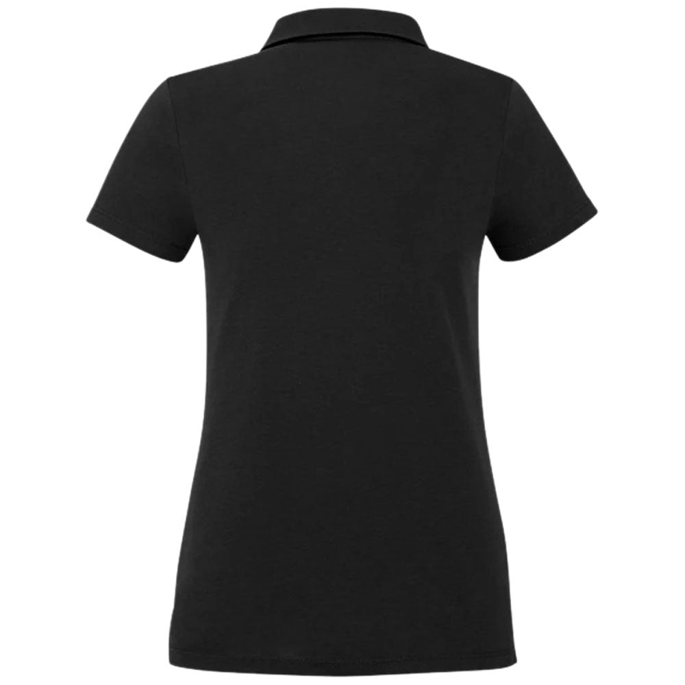 Trimark Women's Black Somoto Eco Short Sleeve Polo