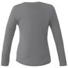 Elevate Women's Steel Grey Parima Long Sleeve Tech Tee