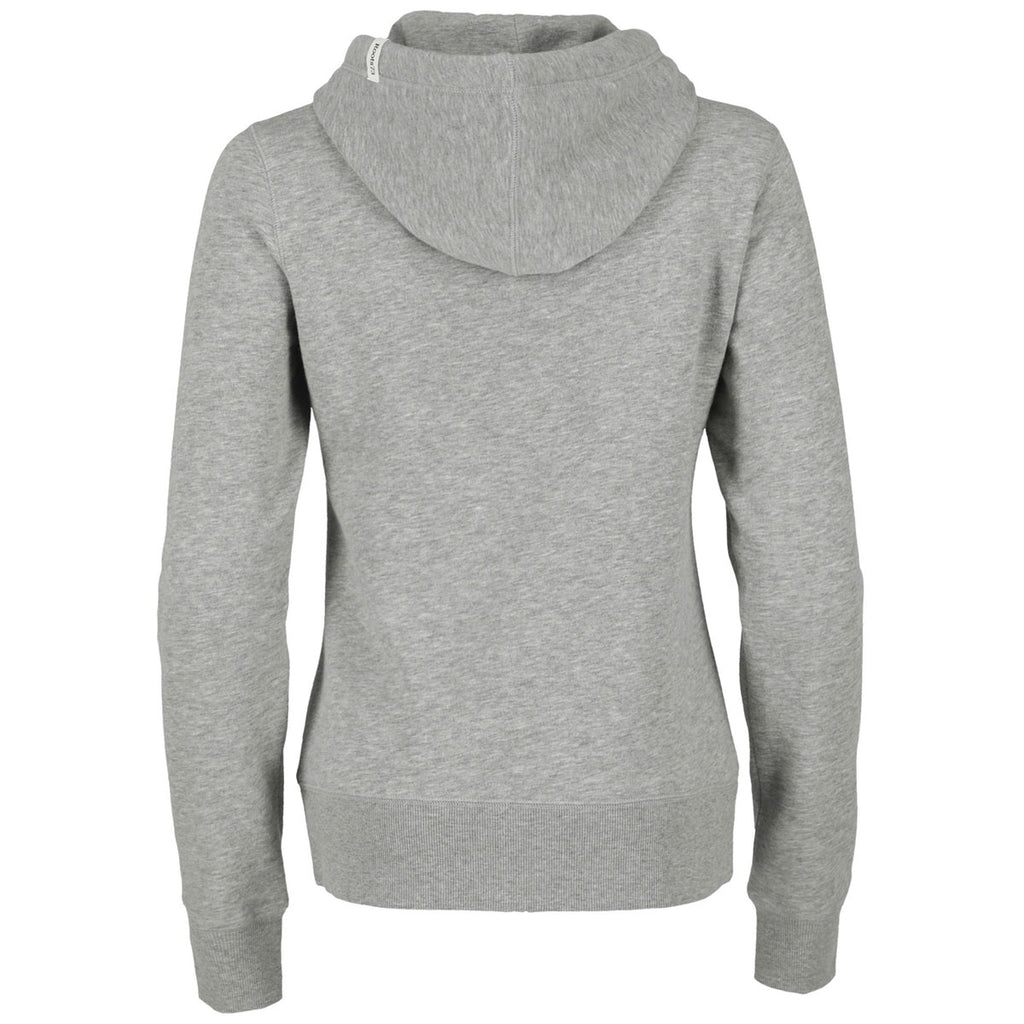 Roots73 Women's Grey Mix Paddlecreek Full Zip Hoody