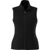 Elevate Women's Black Tyndall Polyfleece Vest