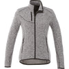 Elevate Women's Light Heather Grey Tremblant Knit Jacket